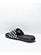 Nike Victori One Printed Black & White Checkered Slide Sandals - Thumbnail image 2 of 4