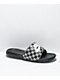Nike Victori One Printed Black & White Checkered Slide Sandals - Thumbnail image 1 of 4