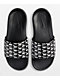 Nike Victori One Printed Black & White Slide Sandals  - Thumbnail image 2 of 4