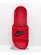 Nike Victori One University Red Slide Sandals - Thumbnail image 3 of 4