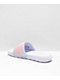 Nike Victori One Violet & White Slide Sandals - Thumbnail image 2 of 5