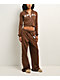 Ninth Hall Airbrush Afterlife Brown Wide Leg Sweatpants - Thumbnail image 9 of 11