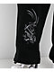 Ninth Hall Airbrushed Koi Black Loose Fit Cargo Sweatpants - Thumbnail image 8 of 10