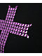 Ninth Hall Alina Studs Cross Black Crop T-Shirt - Thumbnail image 4 of 4
