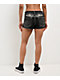 Ninth Hall Alyssia Black Wash Cutoff Denim Shorts - Thumbnail image 1 of 4