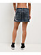 Ninth Hall Alyssia Cherry Blossom Blue Wash Mini Skirt - Thumbnail image 2 of 10