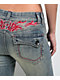 Ninth Hall Alyssia Contrast Blue Wash Mid Rise Bootcut Jeans - Thumbnail image 4 of 6
