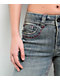 Ninth Hall Alyssia Contrast Blue Wash Mid Rise Bootcut Jeans - Thumbnail image 5 of 6