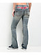 Ninth Hall Alyssia Contrast Blue Wash Mid Rise Bootcut Jeans - Thumbnail image 1 of 6