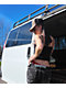 Ninth Hall Alyssia Crosses Black Wash Denim Shorts - Thumbnail image 3 of 6
