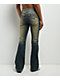 Ninth Hall Alyssia Nailheads Blue Wash Bootcut Jeans - Thumbnail image 2 of 12