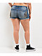 Ninth Hall Alyssia Nightshade Denim Shorts - Thumbnail image 3 of 5