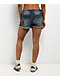 Ninth Hall Alyssia Nightshade Denim Shorts - Thumbnail image 2 of 5