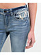 Ninth Hall Alyssia Printed Selfie Mid Rise Bootcut Jeans - Thumbnail image 5 of 7