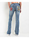 Ninth Hall Alyssia Printed Selfie Mid Rise Bootcut Jeans - Thumbnail image 1 of 7
