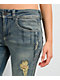 Ninth Hall Alyssia Sequins Drizzle Bootcut Jeans - Thumbnail image 5 of 10