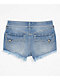 Ninth Hall Alyssia Shortie Sapphire Denim Shorts - Thumbnail image 7 of 10