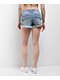 Ninth Hall Alyssia Shortie Sapphire Denim Shorts - Thumbnail image 2 of 10
