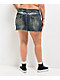Ninth Hall Alyssia Spears Dark Blue Wash Cutoff Mini Skirt - Thumbnail image 3 of 7