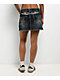 Ninth Hall Alyssia Spears Dark Blue Wash Cutoff Mini Skirt - Thumbnail image 1 of 7