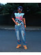 Ninth Hall Ambush Crosses Baked Medium Blue Wash Loose Fit Jeans - Thumbnail image 12 of 14