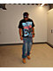 Ninth Hall Ambush Crosses Baked Medium Blue Wash Loose Fit Jeans - Thumbnail image 13 of 14
