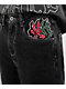 Ninth Hall Ambush Embroidered Black Wash Jeans - Thumbnail image 6 of 6