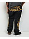 Ninth Hall Ambush Fleur De Lion Black Wash Loose Fit Jeans - Thumbnail image 3 of 8