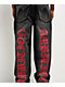 Ninth Hall Ambush Locked Rhinestone Black Wash Jeans - Thumbnail image 4 of 7