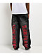Ninth Hall Ambush Locked Rhinestone Black Wash Jeans - Thumbnail image 1 of 7