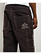 Ninth Hall Ambush Painter Brown Wash Loose Fit Carpenter Pants - Thumbnail image 4 of 6