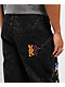 Ninth Hall Ambush Painter Graff Crosses Black Wash Loose Fit Carpenter Jeans - Thumbnail image 6 of 9