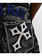 Ninth Hall Ambush Royal Cross Black Wash Loose Fit Jeans - Thumbnail image 6 of 10