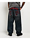 Ninth Hall Ambush Royal Cross Rhinestone Blue Wash Jeans - Thumbnail image 1 of 6