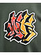 Ninth Hall Ambush Snake Floral Green T-Shirt - Thumbnail image 3 of 4
