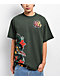 Ninth Hall Ambush Snake Floral Green T-Shirt - Thumbnail image 1 of 4