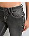 Ninth Hall Amiyah Black Wash Low Rise Bootcut Jeans - Thumbnail image 4 of 5