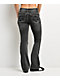 Ninth Hall Amiyah Black Wash Low Rise Bootcut Jeans - Thumbnail image 2 of 5