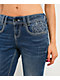 Ninth Hall Amiyah Blue Wash Skinny Jeans - Thumbnail image 3 of 7