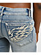 Ninth Hall Amiyah Light Wash Low Rise Skinny Jeans - Thumbnail image 3 of 5