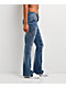 Ninth Hall Amiyah Reign Blue Wash Bootcut Jeans - Thumbnail image 5 of 7