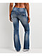 Ninth Hall Amiyah Reign Blue Wash Bootcut Jeans - Thumbnail image 2 of 7
