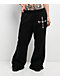 Ninth Hall Among The Stars Black Wide Leg Sweatpants - Thumbnail image 1 of 3