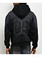 Ninth Hall Art Department Black Wash Zip Hoodie - Thumbnail image 2 of 5