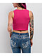 Ninth Hall Ashlee Heaven Pink Crop Tank Top - Thumbnail image 2 of 4