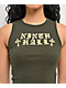 Ninth Hall Ashlee Rosin Green Tank Top - Thumbnail image 3 of 4