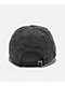 Ninth Hall Ashton Black Wash Strapback Hat - Thumbnail image 2 of 3