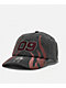 Ninth Hall Ashton Black Wash Strapback Hat - Thumbnail image 1 of 3