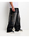 Ninth Hall Astray Disciple Stud Cross Black Wash Loose Fit Jeans - Thumbnail image 5 of 6