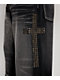 Ninth Hall Astray Disciple Stud Cross Black Wash Loose Fit Jeans - Thumbnail image 6 of 6